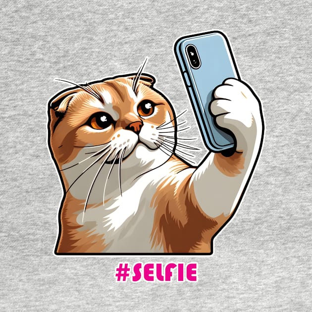 Cat Selfie by Rawlifegraphic